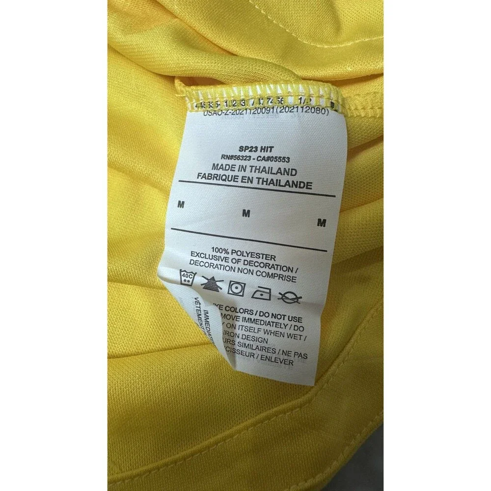 Nike Jordan x PSG Pre-Match Training Jersey Tour Yellow  Womens Med DR4913-720